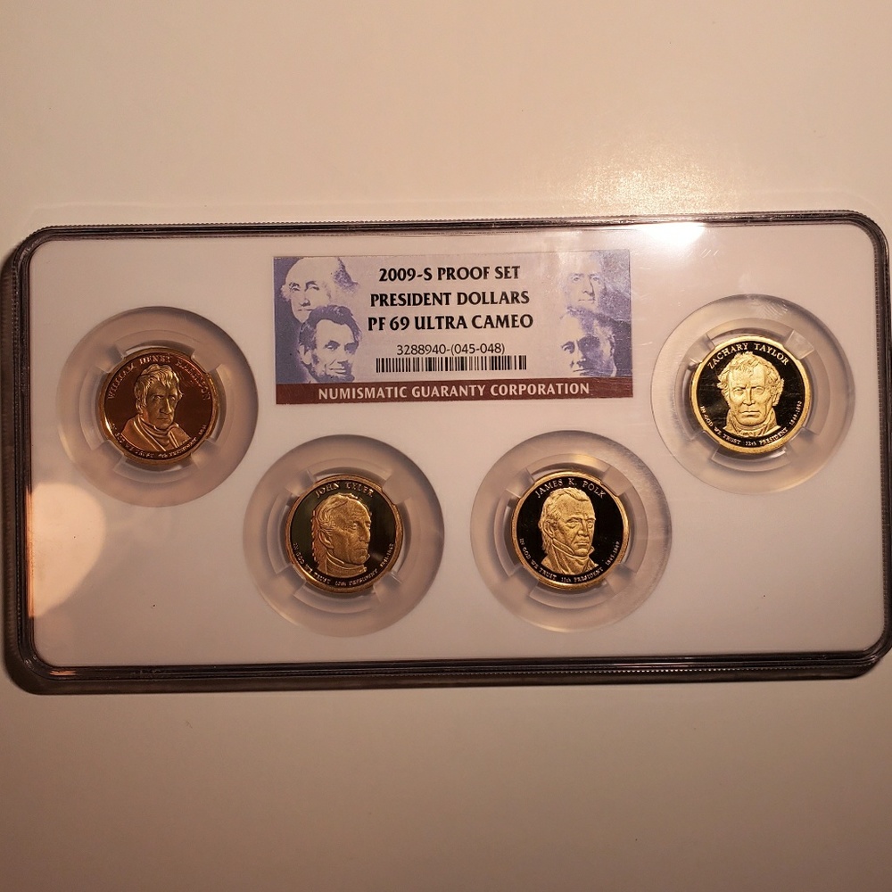 2009-S Proof President Dollar set PF 69